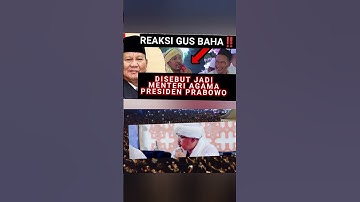 Thumbnail of 🛑 Gus Baha Menteri Agama era Prabowo. Guyonan Habib Mustofa