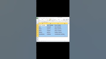 How to join 2 cells in Excel | Join cell in excel with comma | Excel formula inHindi #shorts #short