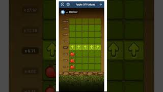 ربح 4068 جنية من لعبة. apple of fortune تطبيق 1xbet