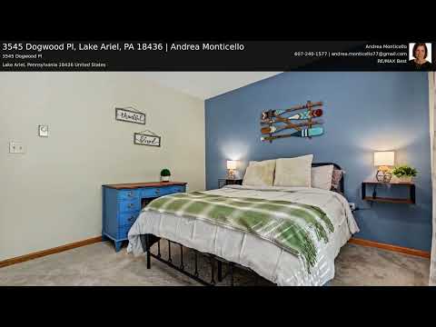 3545 Dogwood Pl, Lake Ariel, PA home video tour