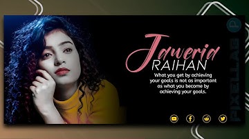 Elevate Your Facebook Profile! Easy Stylish Cover Design in PixalLab 