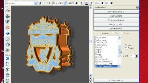 Tutorial How to make 3D logo use Xara3D part1