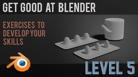 Blender Exercises - level 5 - Hard Surface - Topology