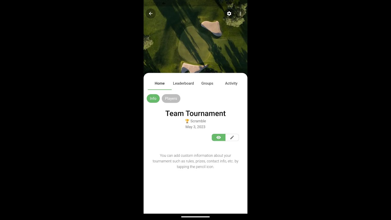 Golf Tournament Software Free