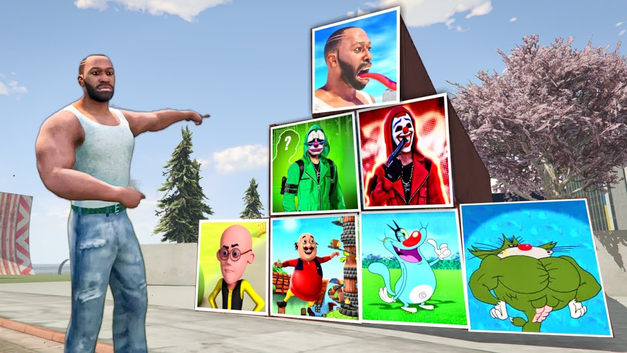 Franklin Open MYSTERY BOX in INDIAN BIKE DRIVING 3D (PART 4)