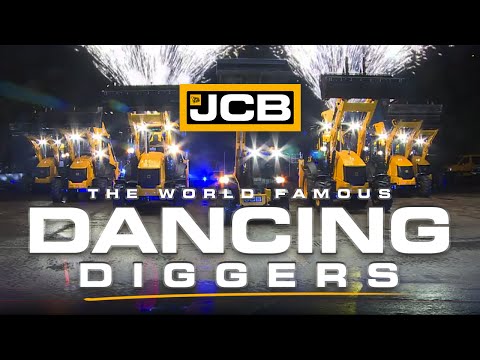 JCB Dancing Diggers - night time show