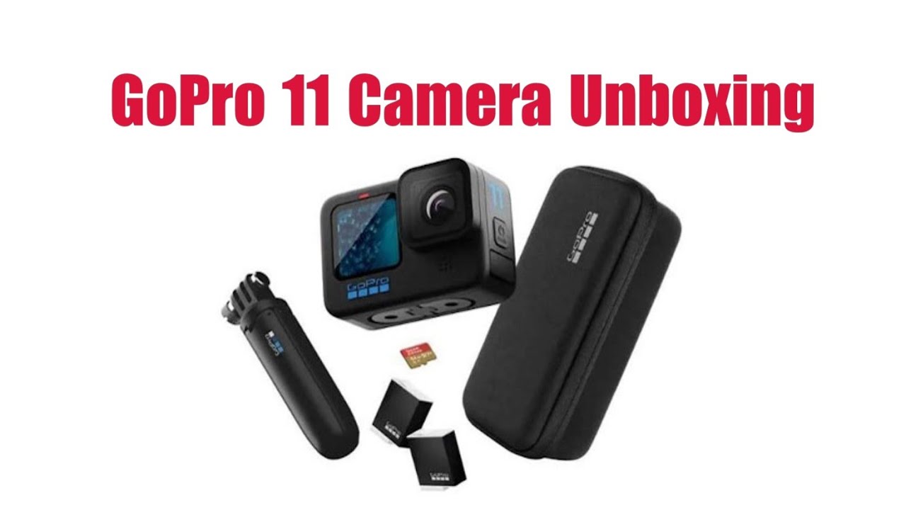 GoPro HERO11 Black Unboxing Action Camera Costco Bundle YouTube