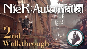 #11 【B Ending】【NieR: Automata ニーア オートマタ 】2nd Walkthrough – PS4 | Japanese Voice | No Commentary