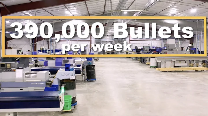 The New Lehigh Defense Factory Tour. Producing 390,000 Solid Copper Bullets a Week!