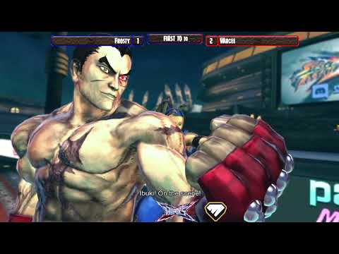 Street Fighter X Tekken Europe FT10 Money Match Varcee Akuma X Lars Vs Frosty Kazuya X Ibuki 