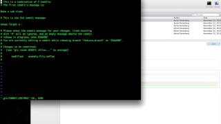 Interactive git rebase for code reviews and profit
