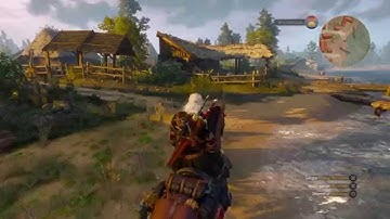 The Witcher 3: Wild Hunt Gameplay v.1.05 PS4