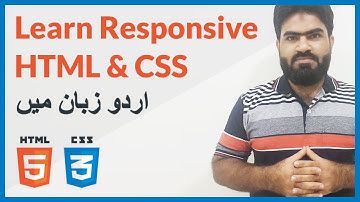 Build Responsive Website Using HTML & CSS in Hindi/Urdu - For HTML/CSS Beginners