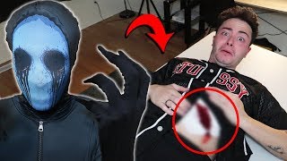 SUMMONING EYELESS JACK AT 3 AM CHALLENGE!! *HE DID THIS TO ME!!*