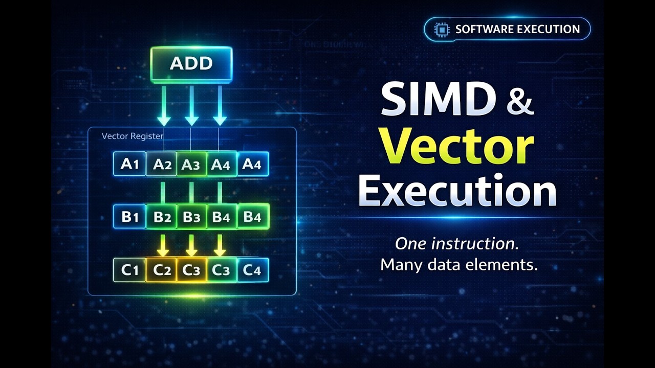 SIMD & Vector Execution Explained Software Execution - YouTube