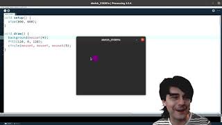16 - Interagir avec la souris: mouseX et mouseY - Programmation créative avec Processing