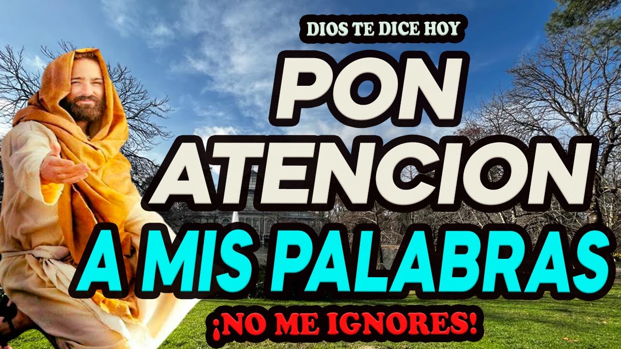 DIOS TE DICE HOY👉 No pierdas tu fe ni dudes de mis promesas # ...