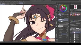 Speedpaint 「Plegian Lara and Perne - Thracia 776」【Clip Studio Paint】