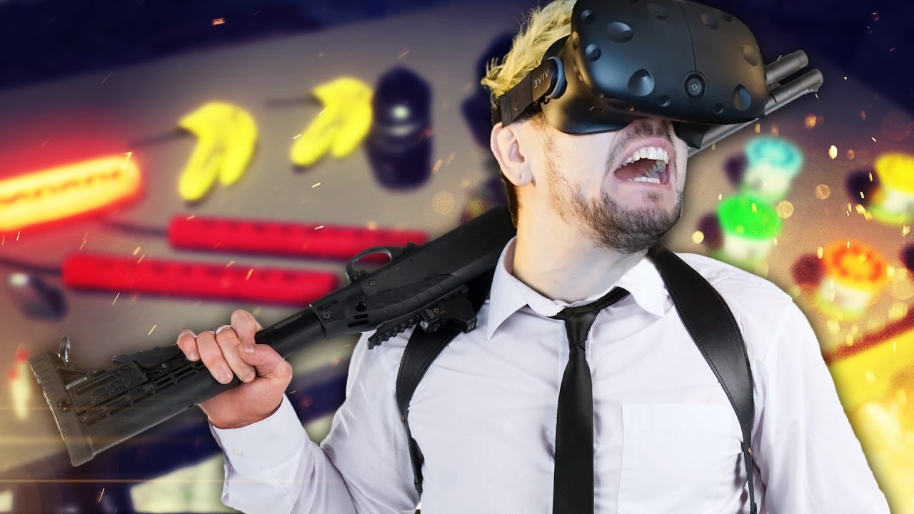 vr gameplay steam DON'T TRUST JACK WITH GUNS | Hot Dogs Horseshoes & Hand Grenades (HTC Vive Virtual Reality)