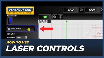 How to Adjust Laser Pointer Controls - FlashCut CAD/CAM/CNC Software