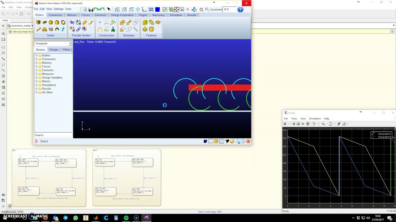 Adams VIEW error control - YouTube