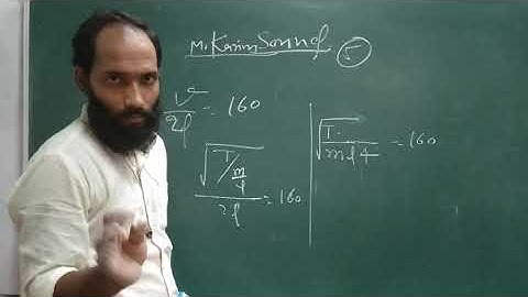 solution of m.Karim sound chapter 5 question 1 to 8