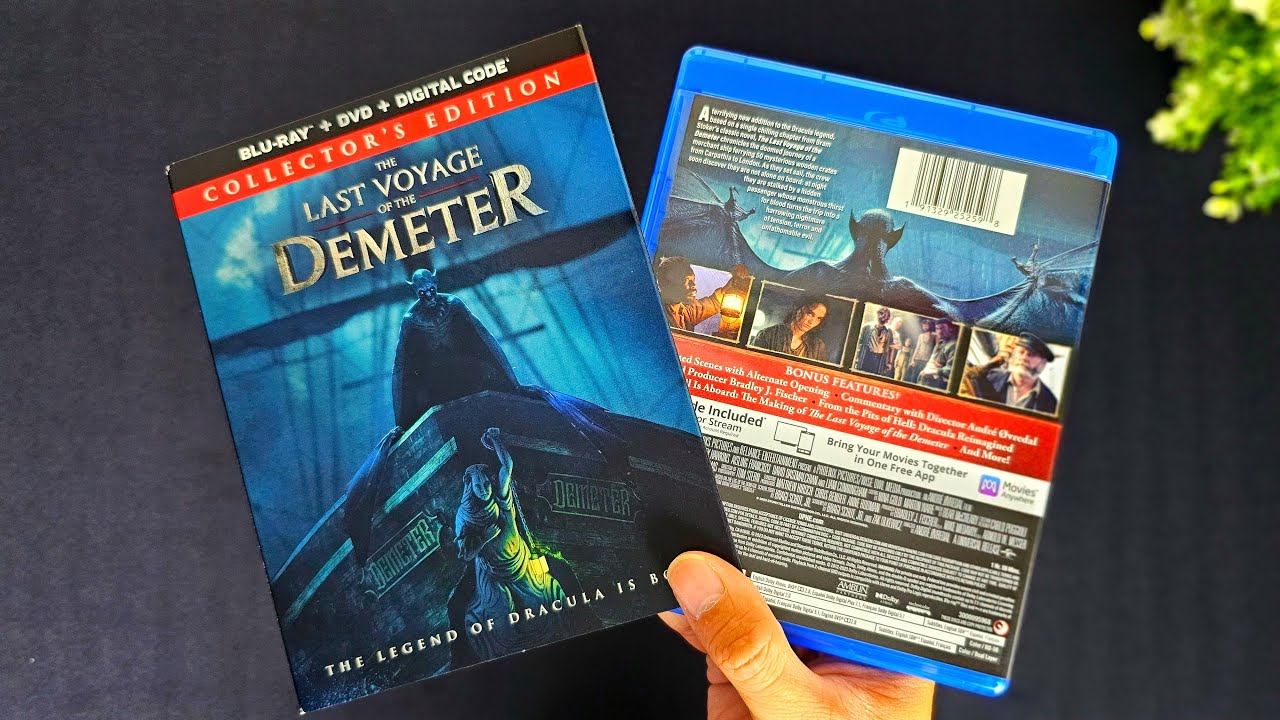 The Last Voyage of Demeter Bluray Unboxing