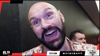 'YOU GOT COCKY \& GOT KNOCKED OUT' - TYSON FURY REACTS TO ANTHONY JOSHUA DESTROYING FRANCIS NGANNOU