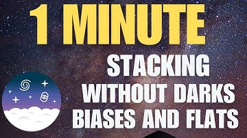 Stacking Without Darks, Flats, or Biases in SIRIL | Astrophotography