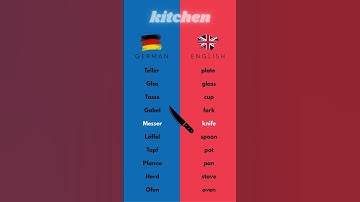 Thumbnail of 10 German Words (Kitchen) – Easy German Vocabulary Song! A1 1/2
