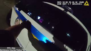 Baltimore County Police Department Fatal Officer-Involved Shooting 10-08-25 Footage