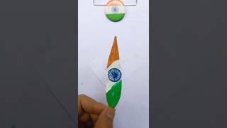 India Flag painting #independencedayflag