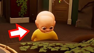 Лысый Опух В Лаборатории ?! Игра The Baby In Yellow