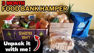 FREE Food Bank Haul! What I Got Given In A Three Month Food Bank Hamper In Australia - November 2023