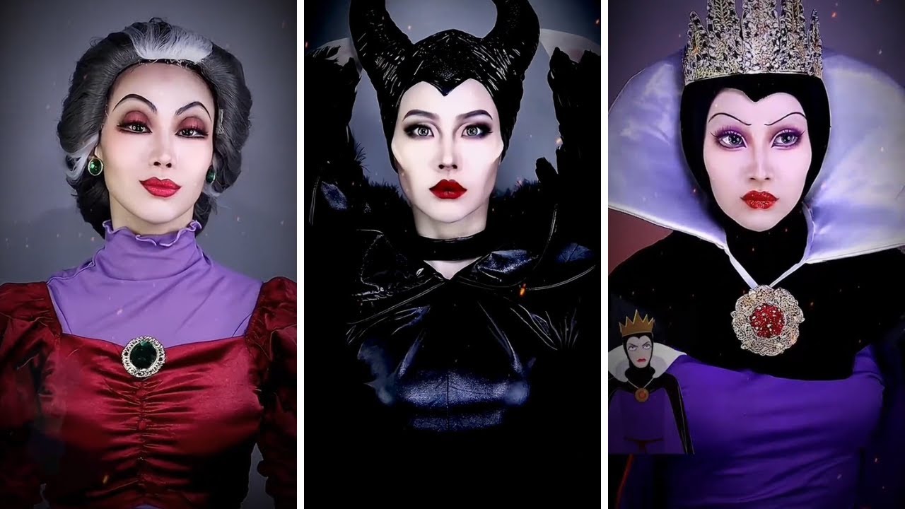 那些让人不寒而栗的动画反派，他们的卡点变装来咯#是初九啊#变装#仿妆