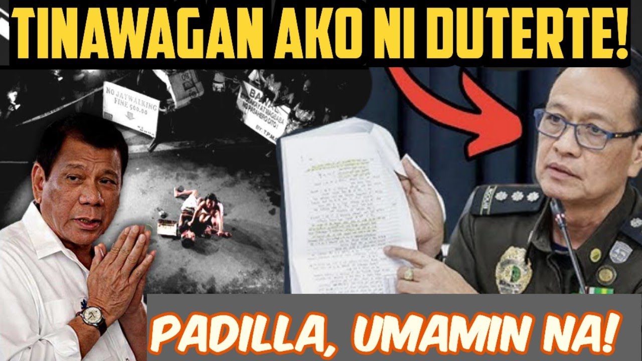 UMAMIN NA! Davao Ex PRISON CHIEF Col. Padilla, Isiniwlat na ang katotohanan - Duterte Case on EJK