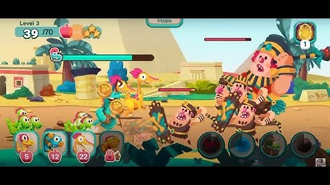 Dino Bash Travel Through Time - Island 5 - Level 5