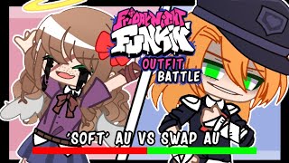 [FNF + FNAF] Outfit Battle: FNAF Edition || Swap AU || Gacha Club #fnafduetchallenge