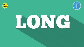 How to make a long shadow effect on android using pixellab | long shadow effect | pixellab