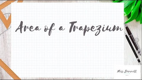 Area of a trapezium