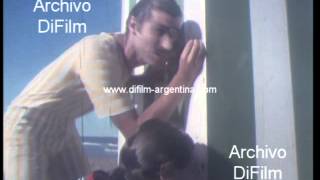 Publicidad Televisores Hitachi con el Teto Medina 1987