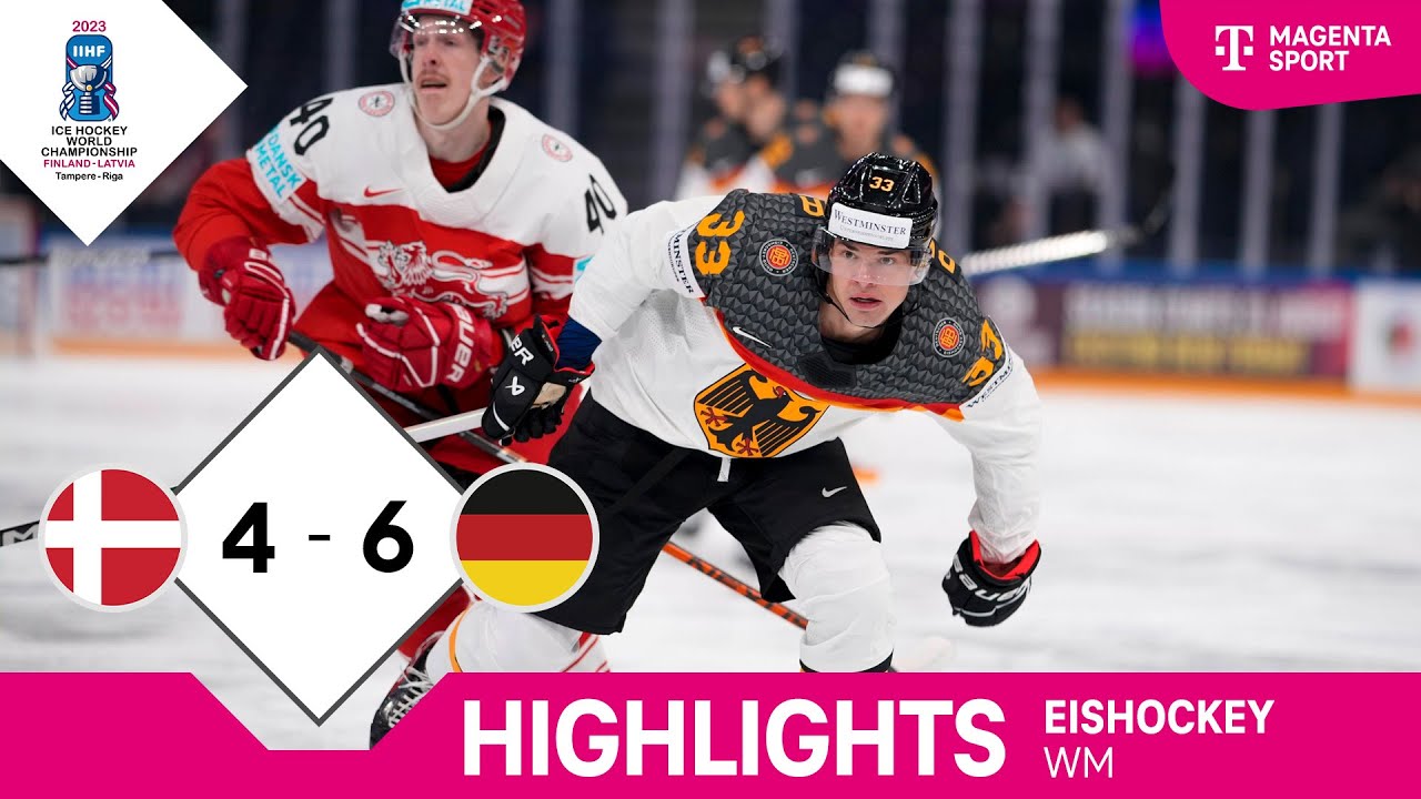 Dänemark - Deutschland Highlights IIHF Eishockey-WM 2023