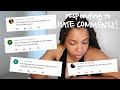 responding to hate comments while painting my nails!
