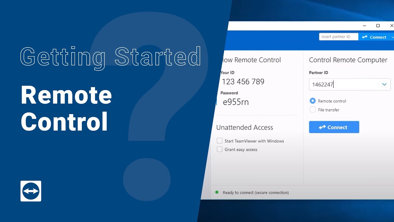 Getting Started With Teamviewer - Remote Control - Youtube