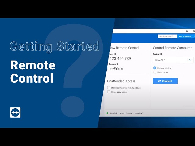 Getting Started with TeamViewer - Remote Control