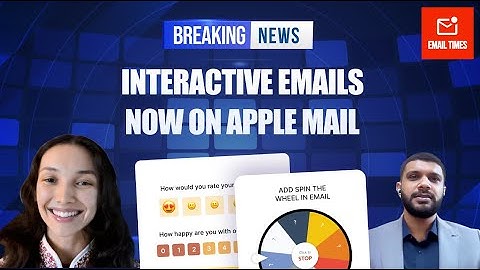 Breaking News: Emails Are Now Interactive on Apple Mail!