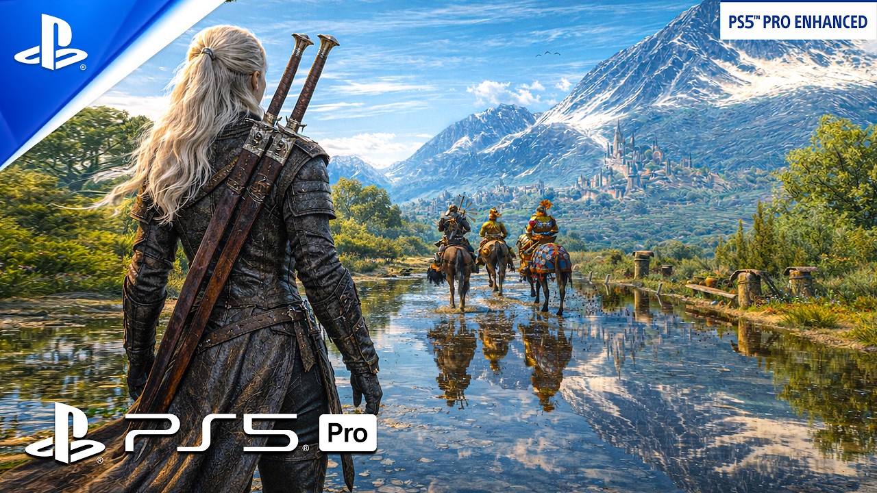 THE WITCHER 4 NEXT-GEN RTX Mega Geometry Tech Demo | NEW DLSS 4.5 Path ...