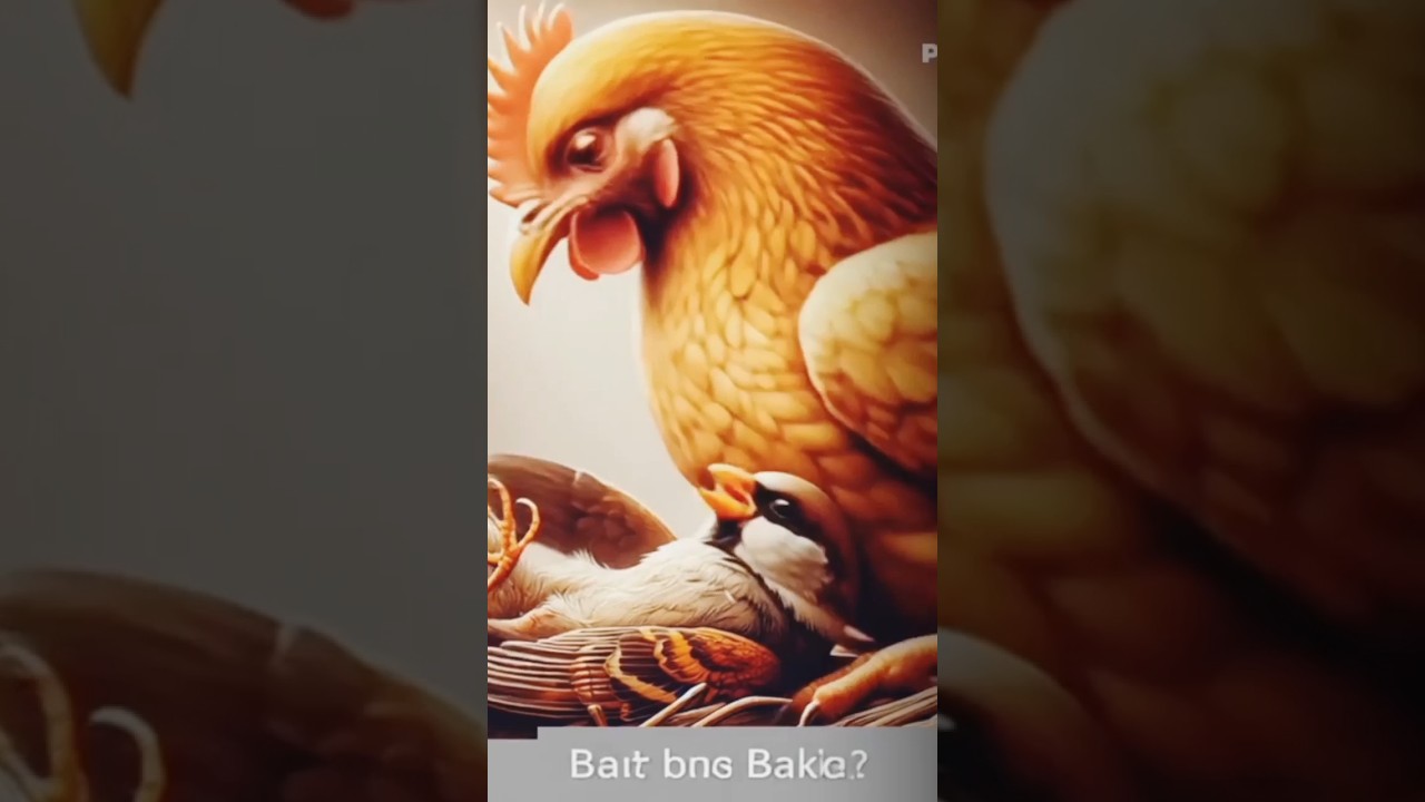 hen and sparrow moral story'