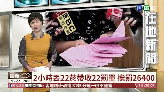 【台語新聞】2小時丟22菸蒂收22罰單 男挨罰2.64萬｜華視台語新聞 2020.12.07