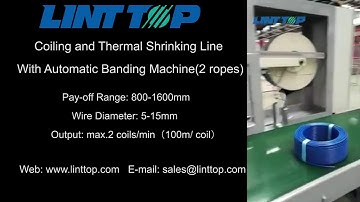 Coiling and Thermal Shrinking Line with Automatic Banding Machine(2 ropes)